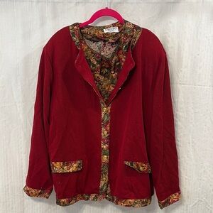 Alfred Dunner Sweater and Blouse Set